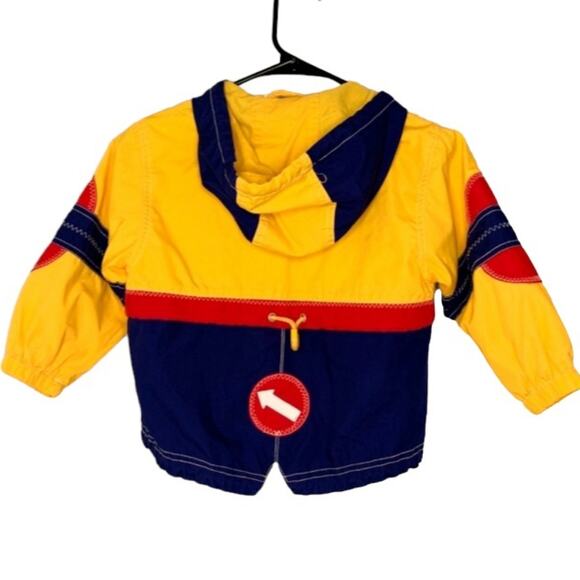 3T jacket windbreaker vintage primary colors Twinnies - Picture 3 of 8